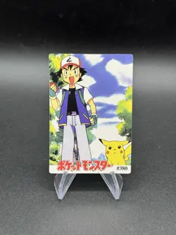 Pikachu Charizard Holo Pokemon Vintage Pocket Monster Vending Prism Sticker 386 - Image 2