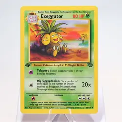 Pokemon TCG - Exeggutor 35/64 Jungle Uncommon 1st Edition WOTC - EXC - Image 2