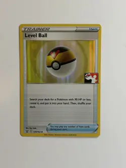 Level Ball 129/163 Pokemon Prize Pack Ser 1 Variant Battle Styles Line Holo NM F - Image 1