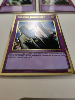 3x Yu-Gi-Oh! Solemn Judgment MAGO-EN051 1st Edition NM - Image 4