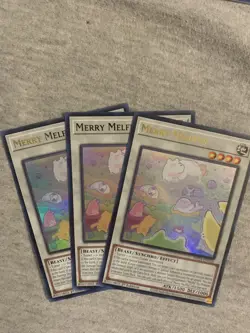 3x Merry Melffys 1st Edition Ultra Rare MP24-EN158 Yu-Gi-Oh! - Image 1