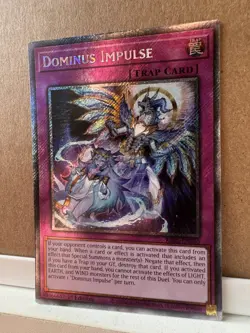 Yugioh - Dominus Impulse RA05-EN080 Prismatic Secret Rare NM+ condition - Image 3