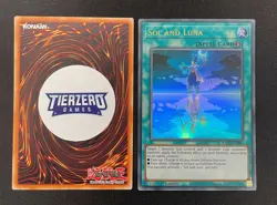 Yugioh Sol and Luna BACH-EN085 Ultra Rare 1st Edition Near Mint - Image 1