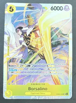 Borsalino EB04-058 Adventure on Kami's Island OP15 Foil Super Rare One Piece - Image 1