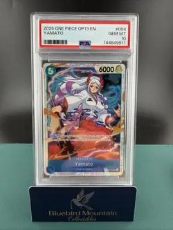 2025 One Piece OP13 EN Yamato OP13-054 PSA 10 GEM MT - Image 2