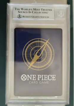 2025 ONE PIECE PROMOS 002 UTA TREASURE CUP-TOP 8 ENGLISH , GRADED 9 BECKETT - Image 2