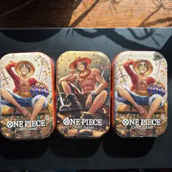 One Piece Tin Pack Set Vol. 2 (TS-02) OP-13 Bandai Factory Sealed - Lot of 3 - Image 2