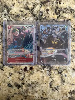 One Piece Kreig op15-001 Alternate Art Leader NM English - Image 1