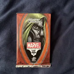 VS System: MARVEL ORIGINS NEW and SEALED BOOSTER PACK tcg Trading Card Game - Image 1