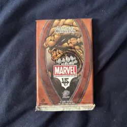 VS System: MARVEL ORIGINS NEW and SEALED BOOSTER PACK tcg Trading Card Game - Image 3