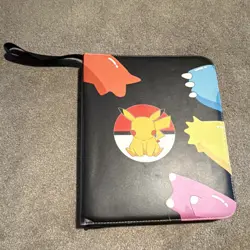 Nintendo Pokemon TCG Holo Foil Card Lot Binder Pikachu Charizard Dragonite EX - Image 1