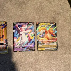 Nintendo Pokemon TCG Holo Foil Card Lot Binder Pikachu Charizard Dragonite EX - Image 5