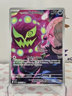 Cynthia’s Spiritomb 244/217 Ascended Heroes Illustration Rare Pokemon Card - Image 1