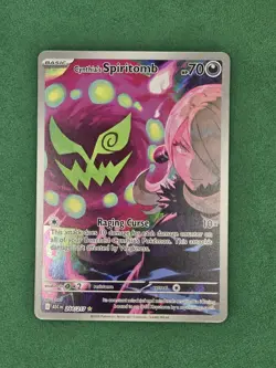Cynthia’s Spiritomb 244/217 Ascended Heroes Illustration Rare Pokemon Card - Image 3