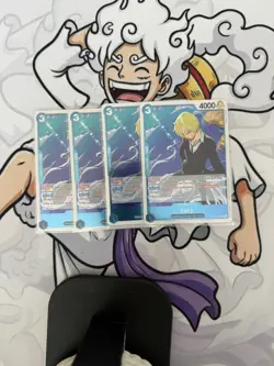 4x Sanji OP15-047 R Adventures On Kami’s Island One Piece Card English - NM - Image 1