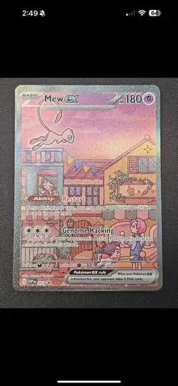 Mew ex 053 Sv: Scarlet & Violet Promo Cards Holo - Image 1