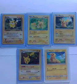 Pokemon Cards Pikachu Bundle Collection Jungle Generations Mysterious Treasures - Image 1