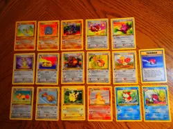 Pokemon 1999 1st edition Jungle Uncommon and Common card set, nm-mint condition - Image 3