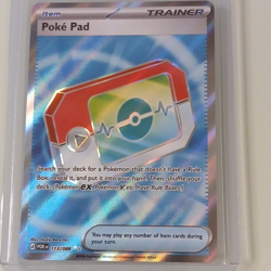 Pokemon TCG Poke Pad POR 113/088 Trainer Item Holo Card - Image 1