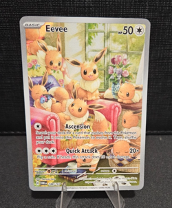 Eevee 188/167 IR Twilight Masquerade Holo Pokemon Card NM - Image 1
