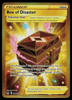 Pokemon Card - Box of Disaster Lost Origin 214/196 Secret Rare - Image 1