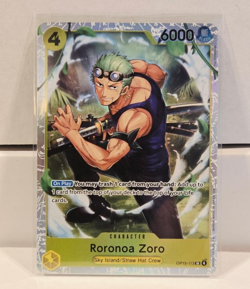 Roronoa Zoro (OP15-113) OP15-113 Adventure on Kami's Island Foil MINT Card - Image 1