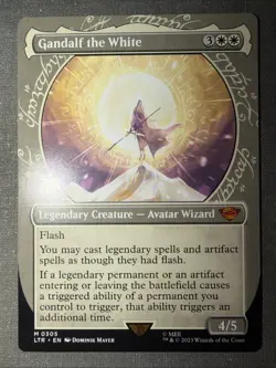 Mtg Gandalf The White - Showcase NONE Foil! Lord Of The Rings M 0305 NM - Image 2