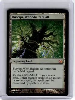 2012 MagicTG—Boseiju, Who Shelters All #2/15 From the Vault: Realms—Mythic Foil - Image 1