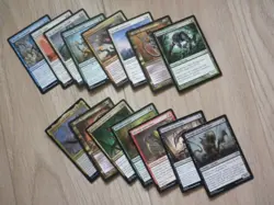 mtg magic lot de 19 cartes slivoides FRANCAIS et autres pour deck slivoide - Image 1