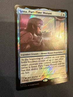 Irma, Part-Time Mutant Surge Foil TMNT MTG NM (Pack Fresh) - Image 1