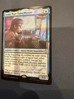 Irma, Part-Time Mutant Surge Foil TMNT MTG NM (Pack Fresh) - Image 4