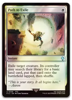 Path to Exile (Surge Foil) #248 (NM) Final Fantasy FIC Magic MTG - Image 1