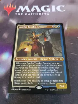 Mtg. 2x Ayesha Tanaka, Armorer. Foil Etched. Dominaria United. Nm - Image 1