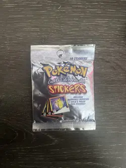 Pokemon Gotta Catch 'em All! Series 1 Stickers (1999) 601139116701 - Image 1