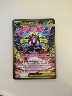 Pokemon Mega Zygarde EX Card POR 120/088 NM - Image 2