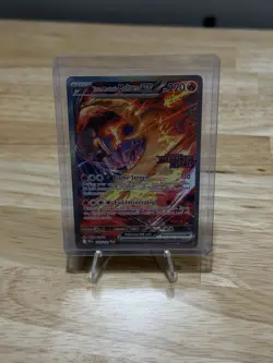 Team Rocket’s Moltres ex 229/182 Stamped Promo Pokemon SV10 Destined Rivals - Image 1