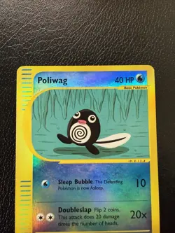 Pokemon TCG Poliwag #87/144 Reverse Holo Skyridge 2003 NM - Image 2