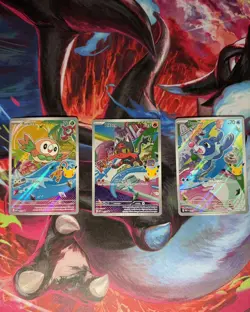 Pokemon First Partner Promos 30th Anniversary - Litten, Rowlet & Popplio - Image 1