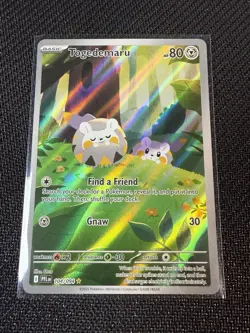 Pokemon TCG Togedemaru 104/94 Phantasmal Flames Illustration Rare NM Card - Image 1