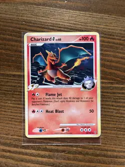 Charizard G LV.65 20/147 LP Supreme Victors Team Galactic Light Play Pokemon TCG - Image 1