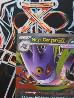Pokemon TCG Mega Gengar EX 056/094 Double Rare - Phantasmal Flames - NM/M - Image 3