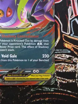 Pokemon TCG Mega Gengar EX 056/094 Double Rare - Phantasmal Flames - NM/M - Image 5