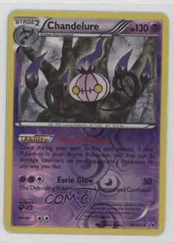 Chandelure Reverse Foil Pokemon Black & White Noble Victories #60 - Image 1