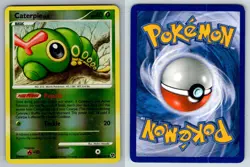 Caterpie 63/106 Common Great Encounters Pokemon NM - Image 3