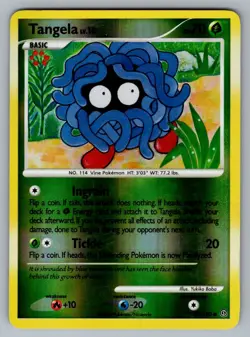 Tangela 78/100 Common Stormfront Pokemon LP - Image 1