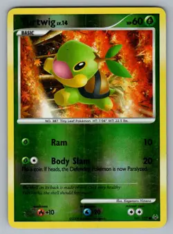 Turtwig 101/127 Common Platinum Pokemon MP - Image 1