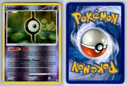 Unown [I] 37/123 Rare Mysterious Treasures Pokemon MP - Image 3