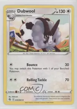 Dubwool Pokemon Sword & Shield Fusion Strike #223 - Image 1