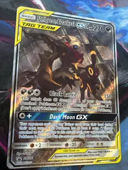Pokemon TCG Umbreon & Darkrai GX SM241 Sun & Moon Promo - Image 2