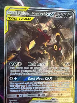 Pokemon TCG Umbreon & Darkrai GX SM241 Sun & Moon Promo - Image 3